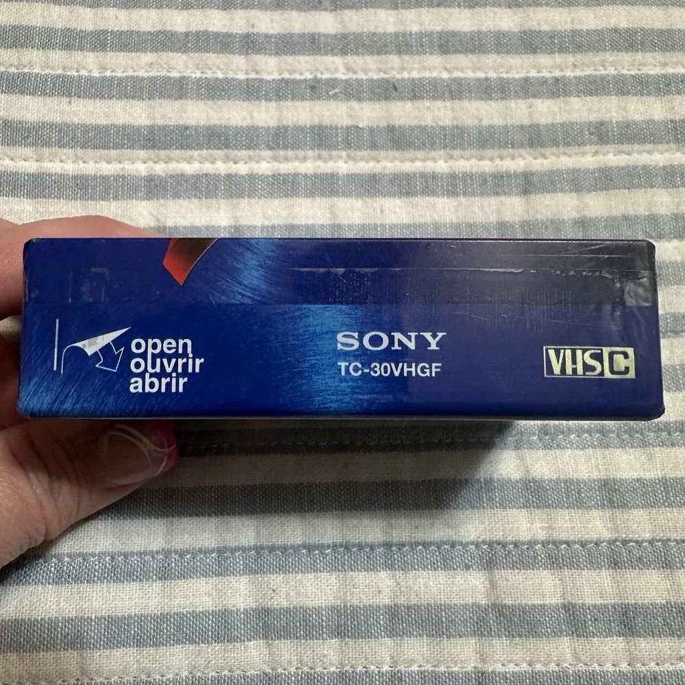 Sony VHS-C 30 Minute Premium Grade New Sealed‎